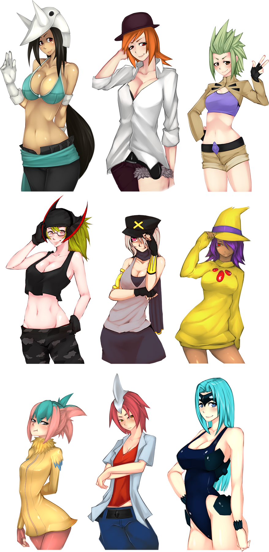 SEVEN SEXY GIJINKA, plus two others