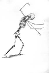 Mythical Creature- Skeletal by TheSpazOutLoud