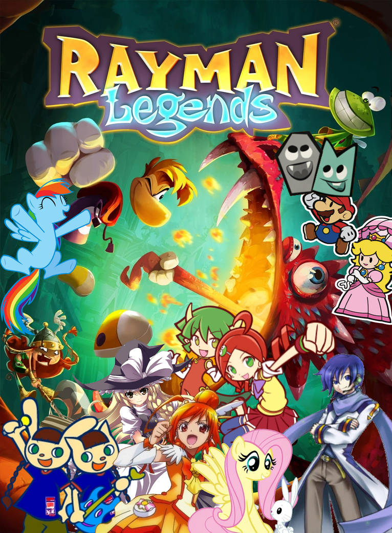Crossovers in Rayman Legends! (Poster) by Sandrag1 on DeviantArt