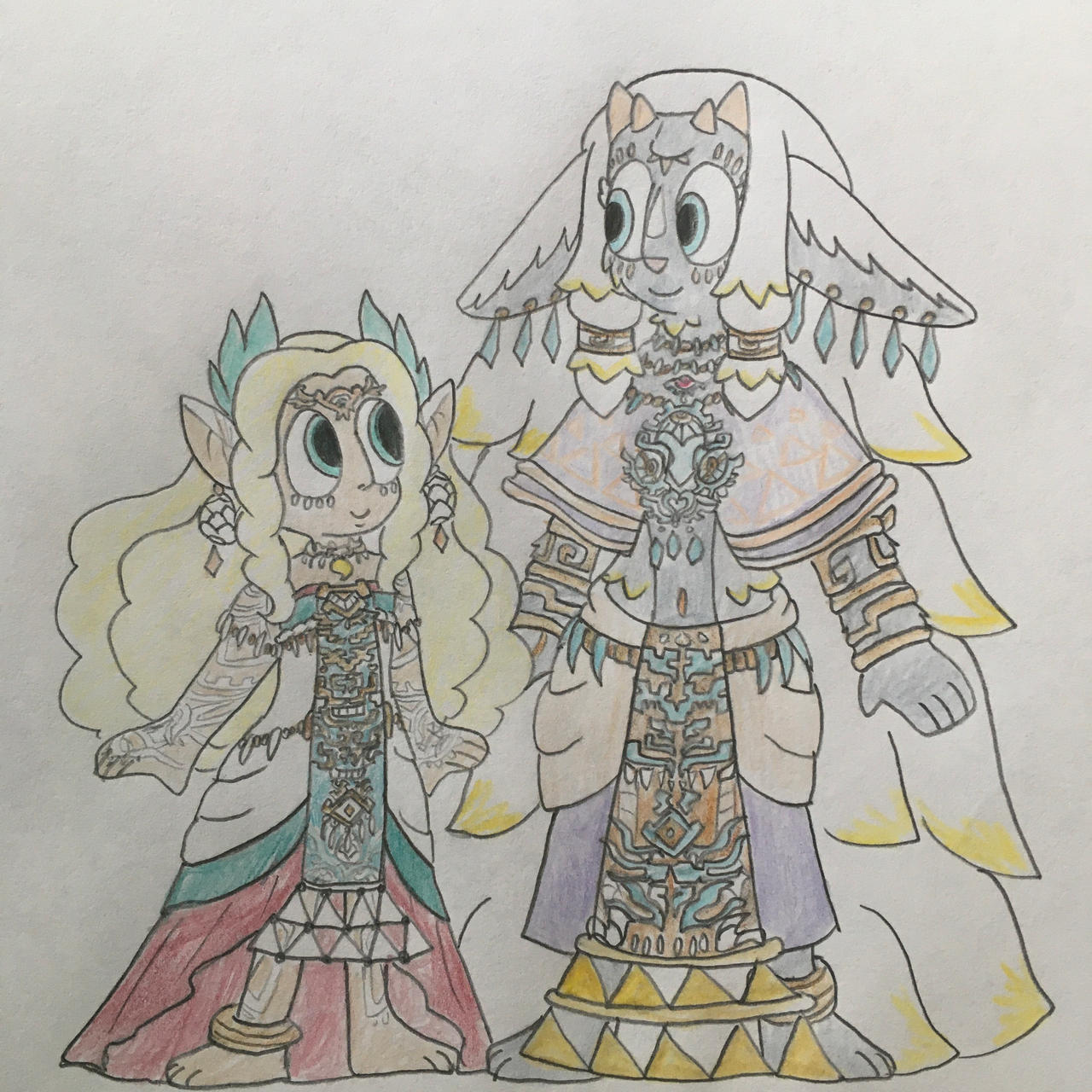 Sonia and Rauru by katiemae12 on DeviantArt