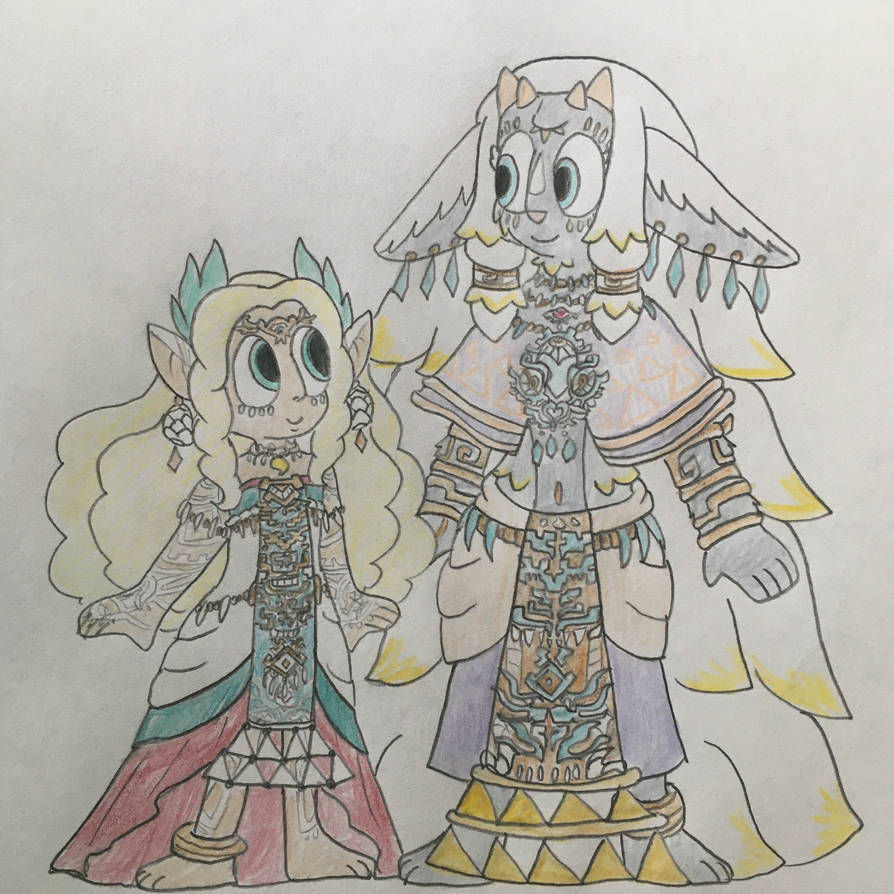 Sonia and Rauru by katiemae12 on DeviantArt