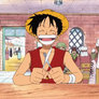 Luffy food GIF