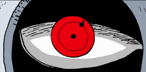 Sharingan zoom blur gif