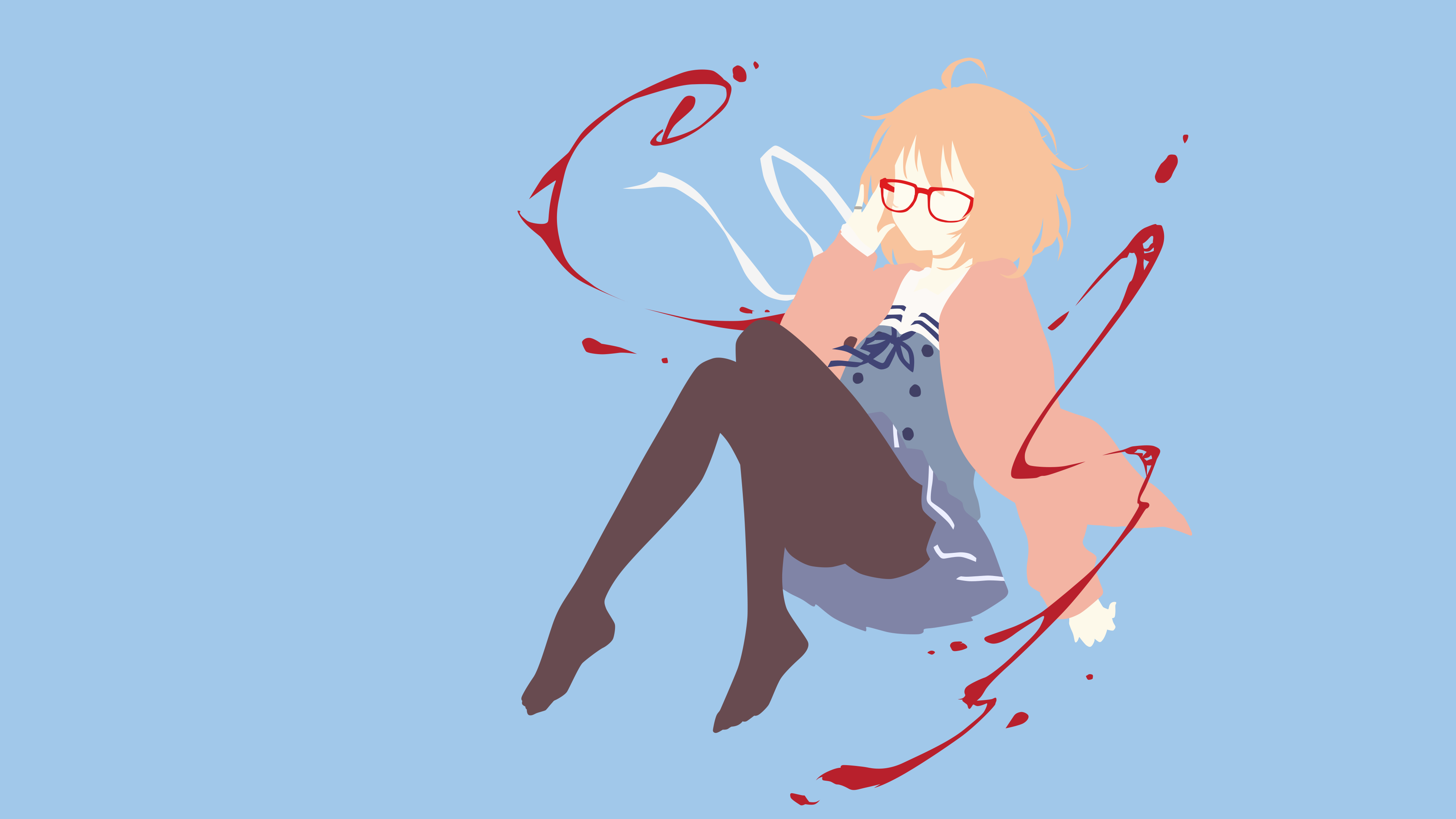 Kyoukai no Kanata - Mirai Kuriyama [CM] by Seiraphyna on DeviantArt