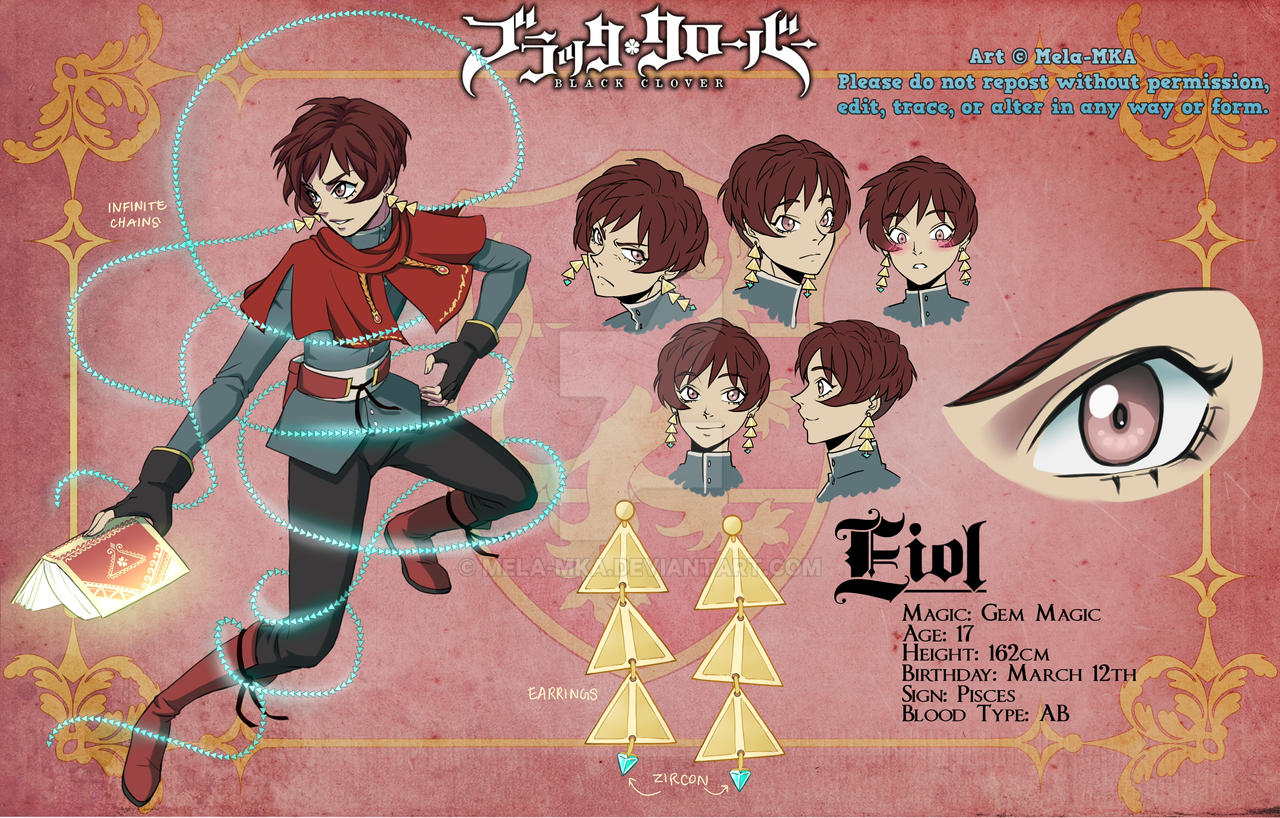 Black Clover Oc Eiol By Mela Mka On Deviantart Black Clover Oc Eiol By Mela Mka On Deviantart