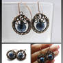 Elowen- wire wrapped earrings