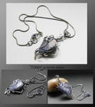 Eileen- wire wrapped pendant by mea00