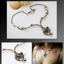 Silja- wire wrapped copper necklace