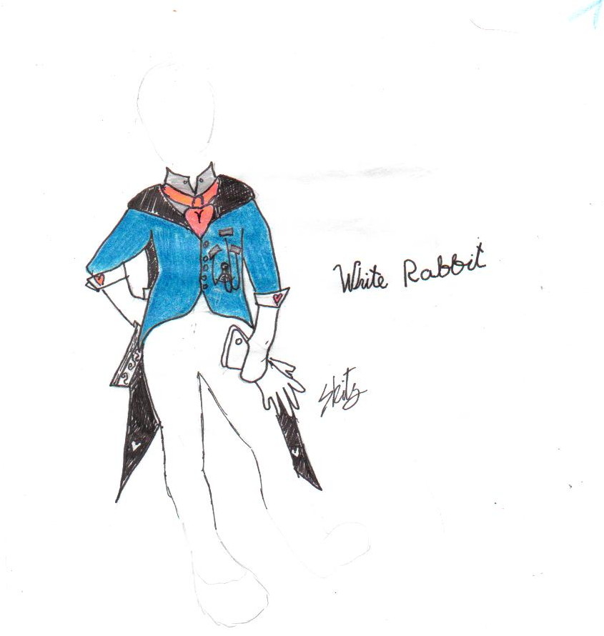 White Rabbit design by Temafan on DeviantArt