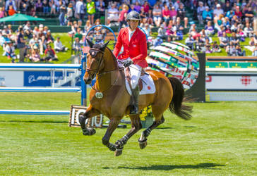 Ben Asselin and Veyron, Spruce Meadows June 11, 20