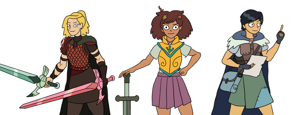 Amphibia Human Form Amphibia human girls trio by kkr682 on DeviantArt