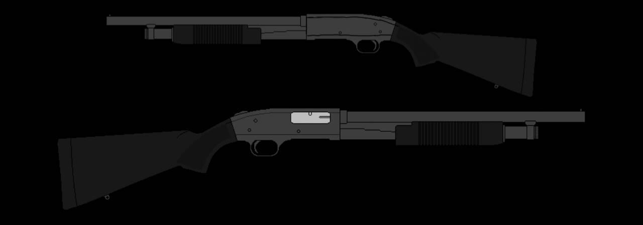 M870 (Original Version) by GabrielMejia1999 on DeviantArt