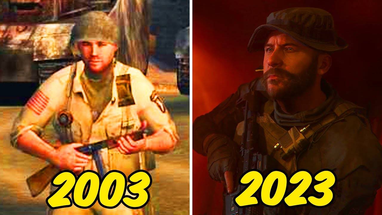 First Cod Graphics Evolution of Call Of Duty by GabrielMejia1999 on DeviantArt