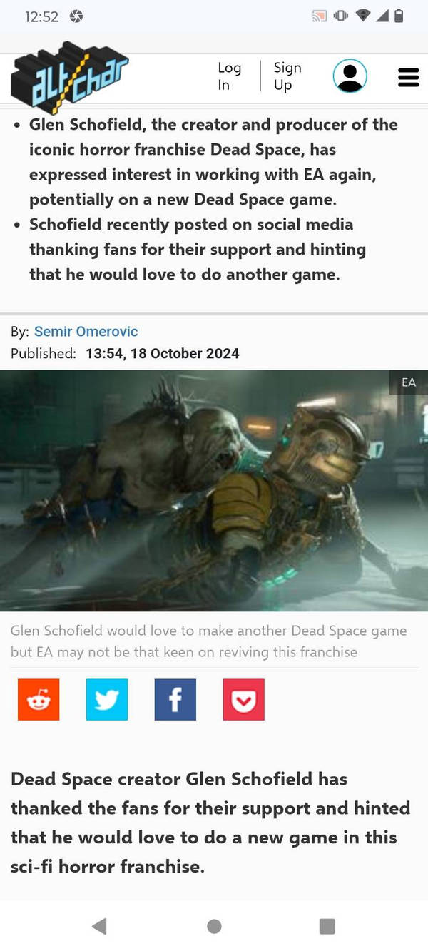 Glen Schofield is coming back to Dead Space by g-multiverse-guy on