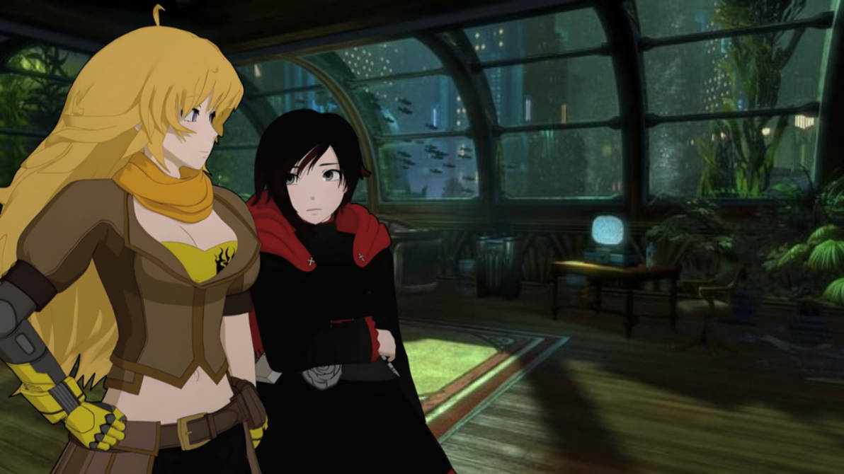 Ruby and Yang visit Rapture by g-multiverse-guy on DeviantArt