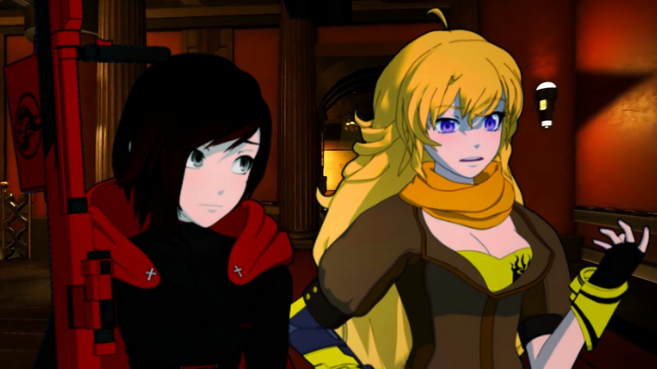 Ruby and Yang in the rapture hotel by g-multiverse-guy on DeviantArt
