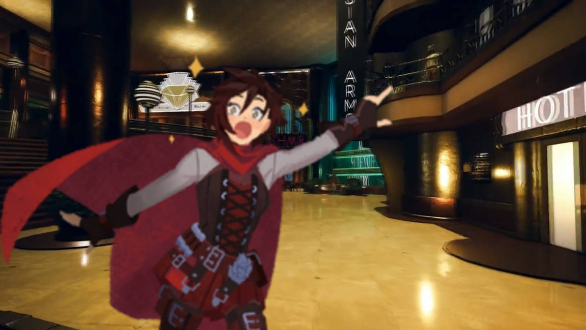 Ruby Rose Pointing at Random Stores in Rapture by g-multiverse-guy on ...