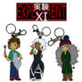 Experiment XI keychains