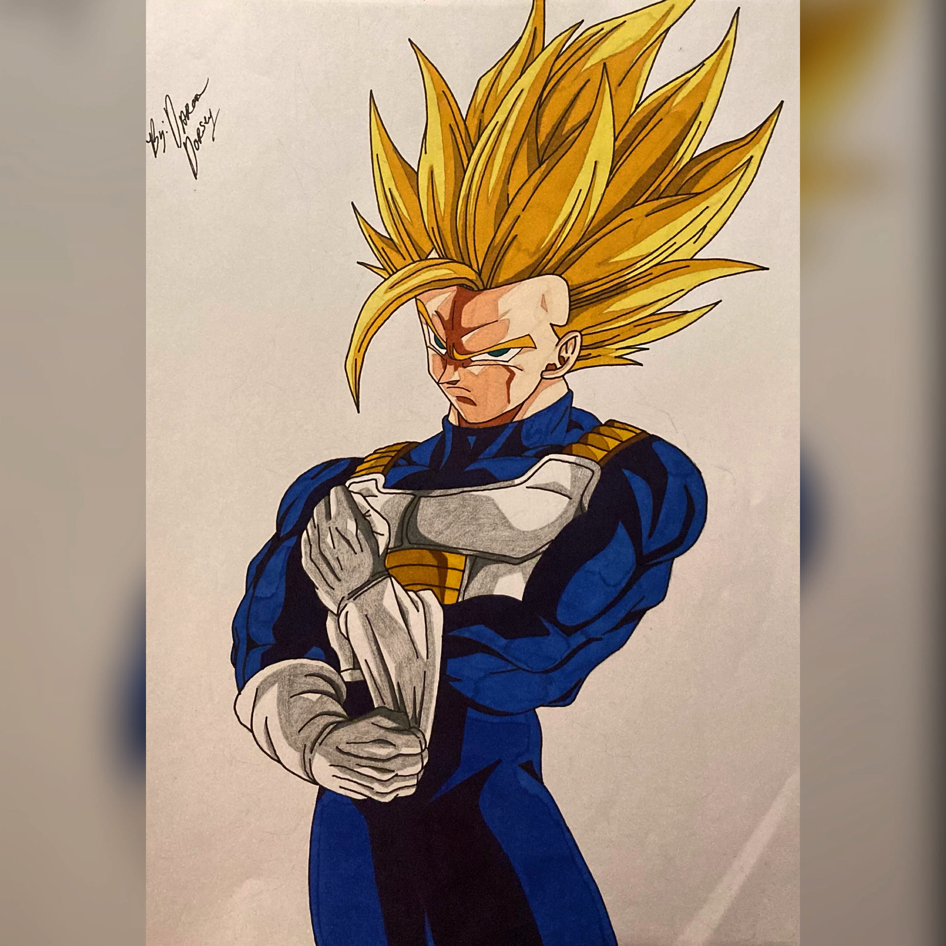 Majin Vegeta ssj2 (3) by davidferres on DeviantArt