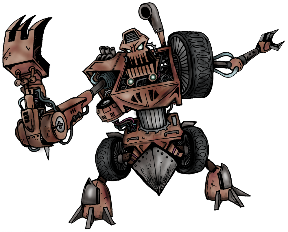 Rust Digger Diggerbot Rust by springy-thing on DeviantArt