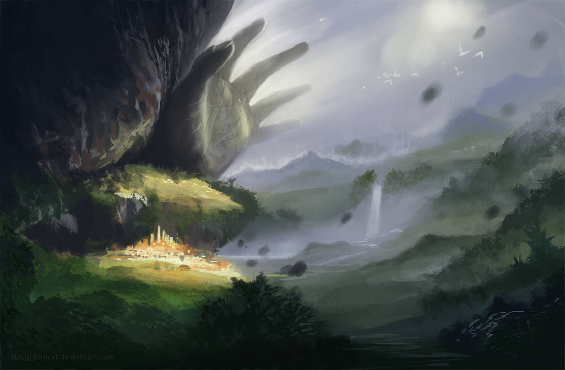 Hand Town by StrugglingCat Hand Town by StrugglingCat