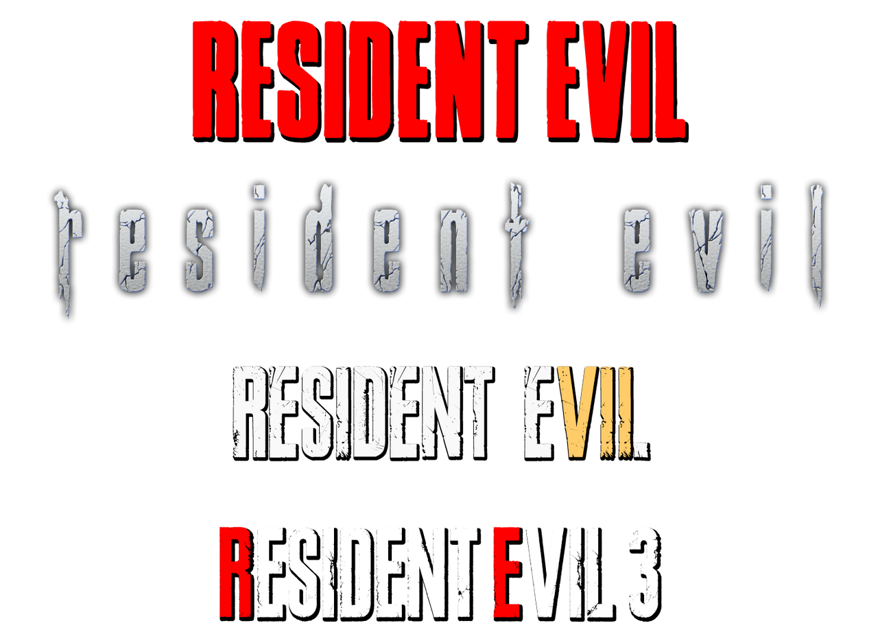 Resident Evil Titles by Snakeyboy on DeviantArt