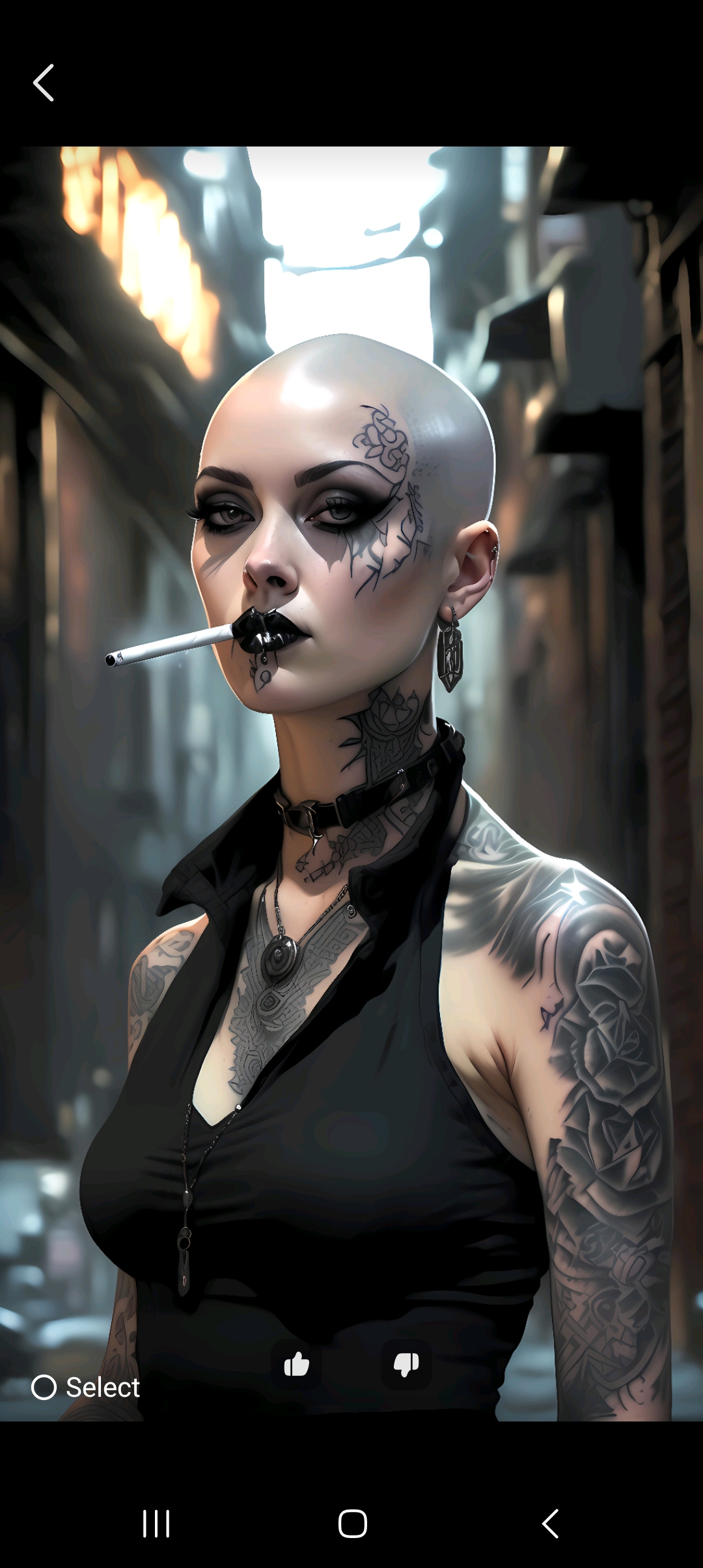 Goth Gun Girl Closeup by stormbrnger2004 on DeviantArt