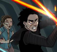 Reylo: Over my dead body!