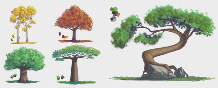 Tree studies