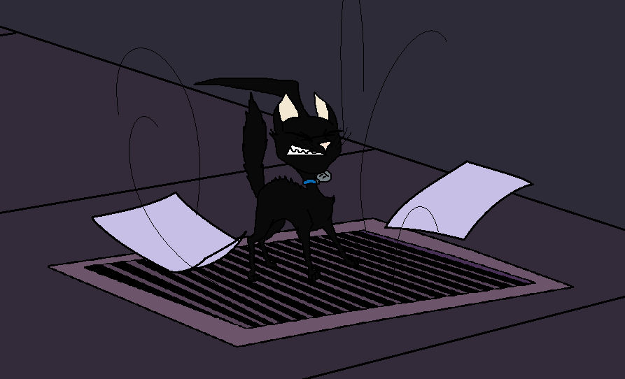Devib Rue Cat Dib Cat Over Street Vent by ladyfoxmock on DeviantArt
