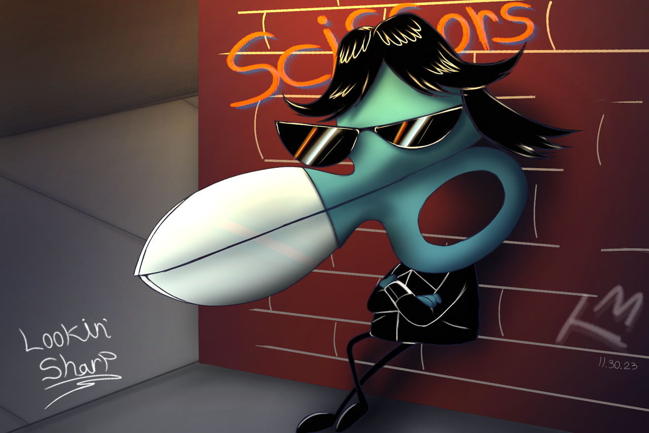 Scissors (Lookin' Sharp) by ladyfoxmock on DeviantArt