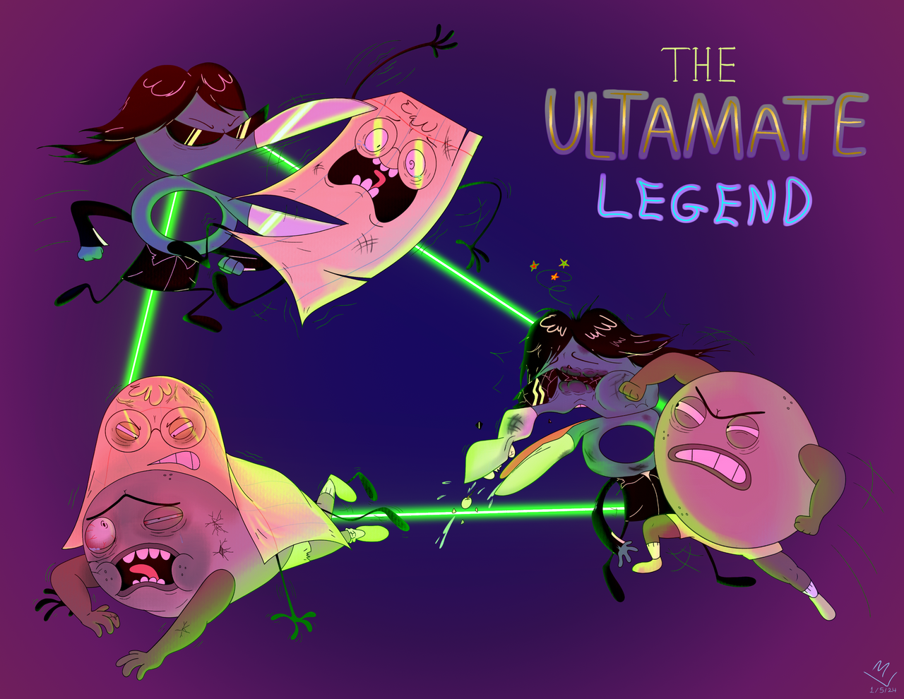 THE ULTIMATE LEGEND Rock Paper Scissors By Ladyfoxmock On DeviantArt the-ultimate-legend-rock-paper-scissors-by-ladyfoxmock-on-deviantart
