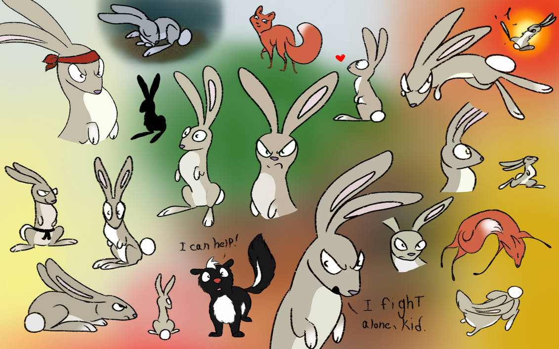 Deviantart Floppy Rabbit Rabbit {in a different art style} by ladyfoxmock on DeviantArt