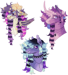 Raccoon tail adopts (Closed)