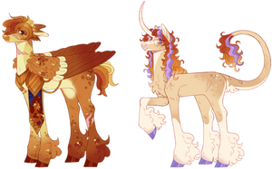 Orange ponies