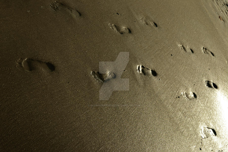 Foot Prints In The Sand by BlowingUpTheSky on DeviantArt