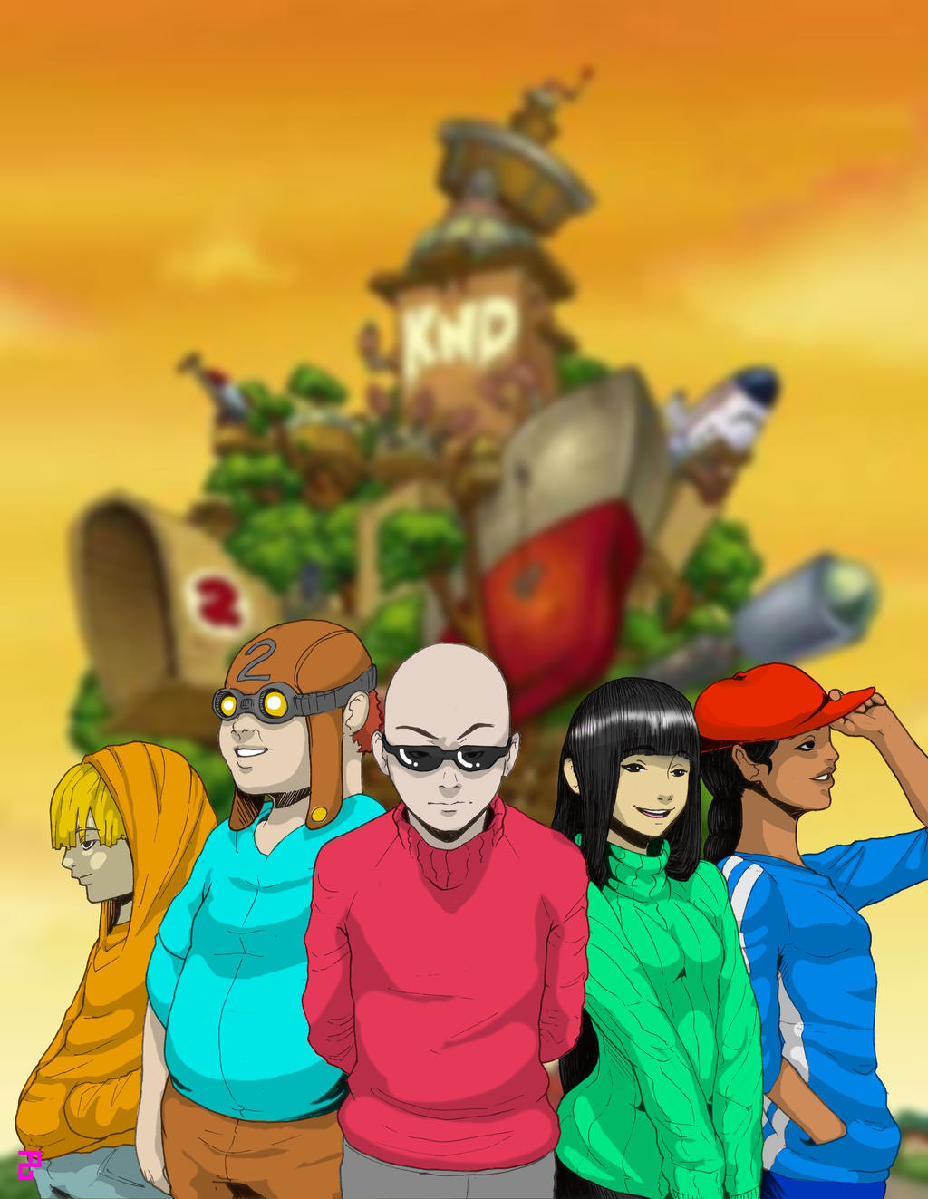 Knd Muscle KND by ArtOfTheDyzll on DeviantArt