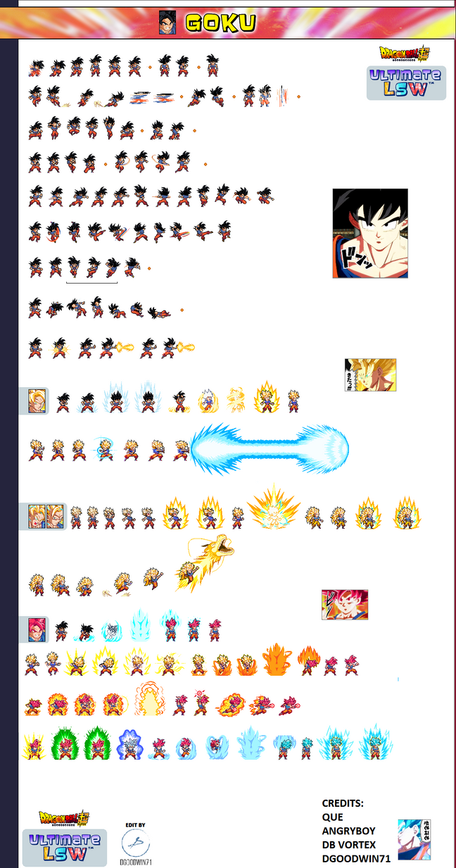 Ulsw Collection Goku with torn shirt-ULSW by Xenowhite2 on DeviantArt