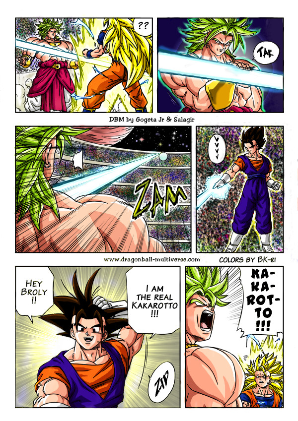 Dragonball Multiverse - Bejito VS Broly by hoCbo on DeviantArt