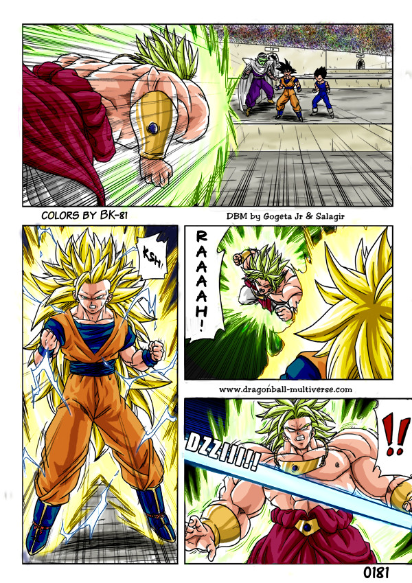 DBM- Goku VS Cell page 01 by DBZwarrior on DeviantArt