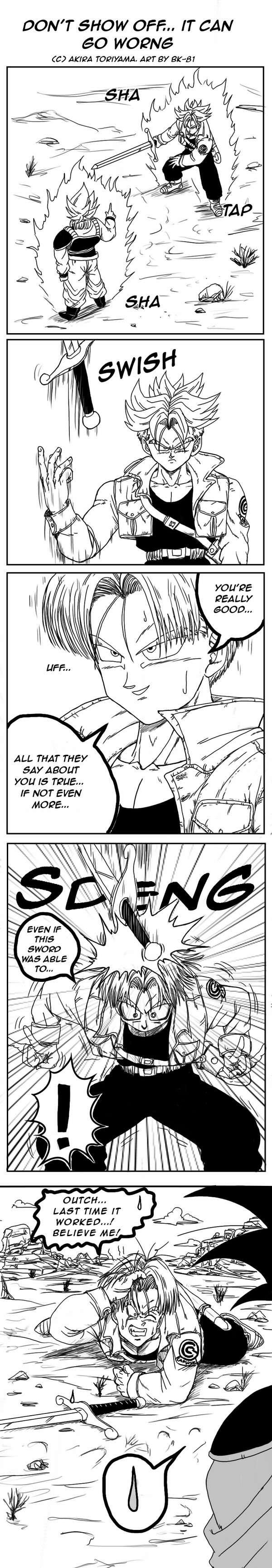 DB BK 3: Trunks the show-off by BK-81