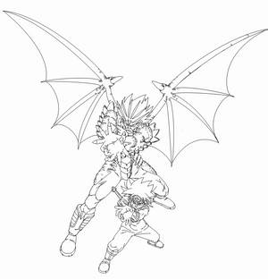 Dai Baran Doraura Lineart