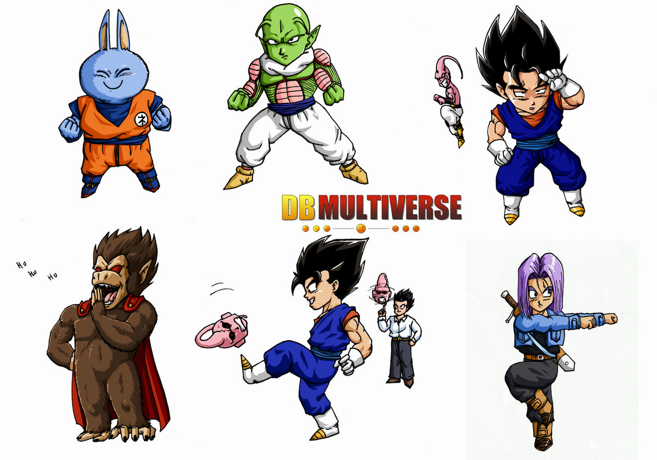 Chibi Db DBM chibis part 2 by BK-81 on DeviantArt