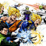 DBZ Villains Vs heroes clash