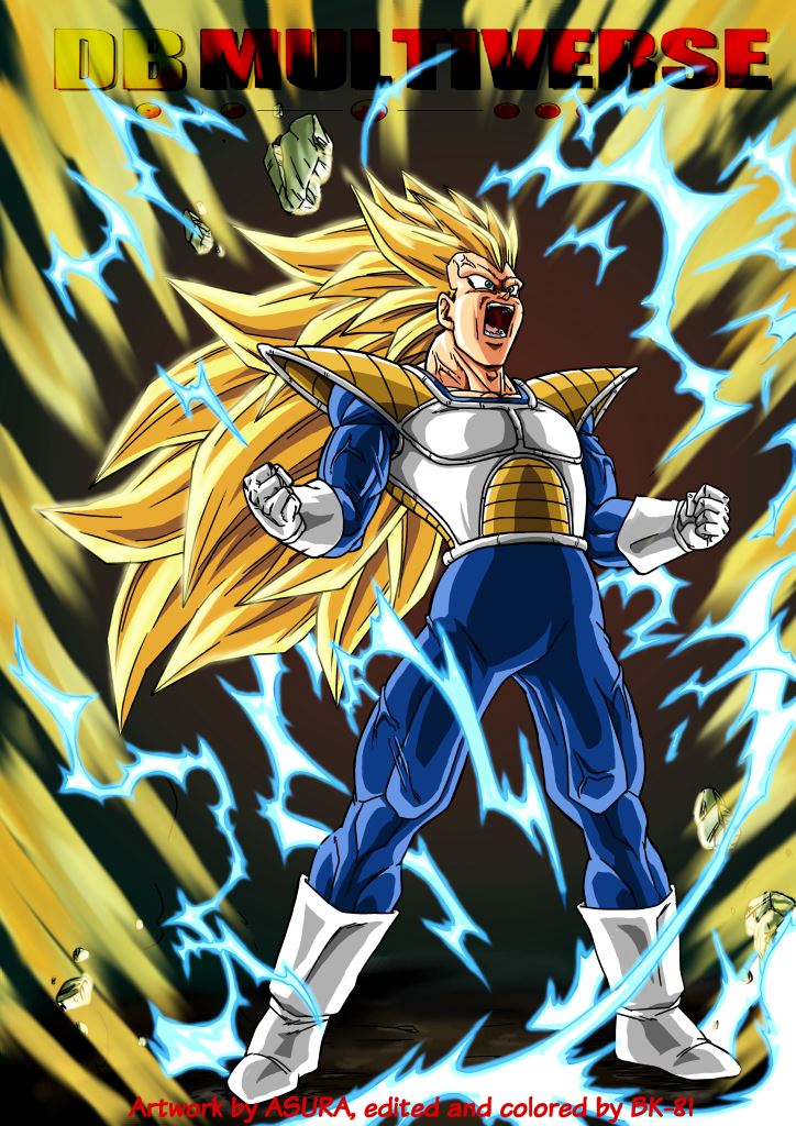 ssj2 Vegeta U13 by Blood-Splach on DeviantArt