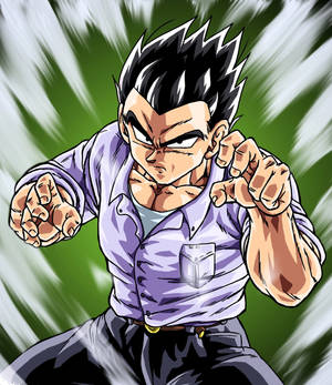 Gohan DBM powering up