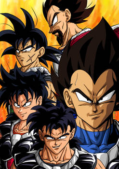 Kings and Queen of the Saiyans U3