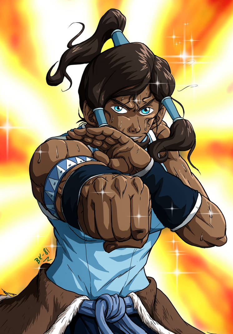 Korra Punch! by BK-81