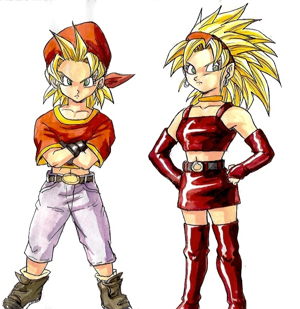 Super Saiyan girls