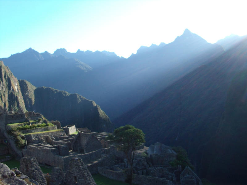 Machu Picchu in the Light